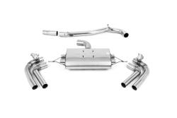 Milltek Exhaust – Seat Cupra Formentor 2.0TFSI 4Drive 310PS Particulate Filter-back Exhaust with black tail pipes Milltek Exhaust – Seat Cupra Formentor 2.0TFSI 4Drive 310PS Particulate Filter-back Exhaust with black tail pipes