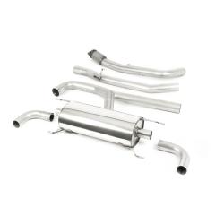 Milltek Non-Resonated 3" Cat Back for Alfa Romeo Giulia 2.0T (Non Valved)