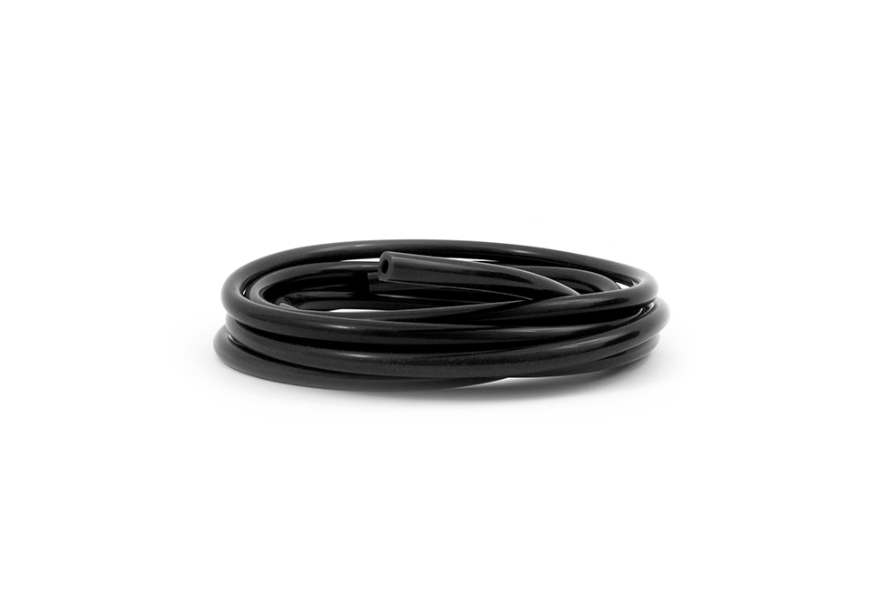Silicone Vacuum Vac Hose Black SELECT CORE SIZE and LENGTH Demon Motorsport 