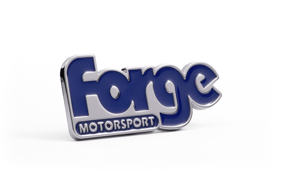 Forge Motorsport Blue Vinyl Sticker Decal Accessory For Performance Parts Fans 